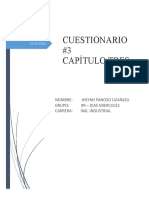 Cuestionario #3 - Lacteos