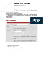 Configure pfSense as standalone DHCP DNS server