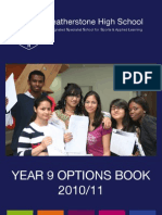 Year 9 Options Book 2010/11: Featherstone High School