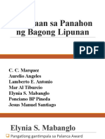 Bagong Lipunan Report