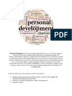 Module No. 1 Personal Development 12