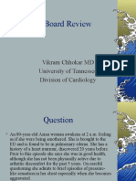 Board Review: Vikram Chhokar MD University of Tennessee Division of Cardiology