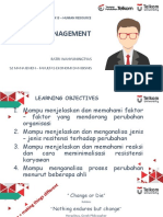 Mmfa13 - Human Resource: Change Management