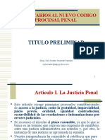 Titulo Preliminar Del Codigo Procesal Penal