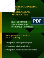 Teknikscaffoldingdalampembelajaranmatematika 120530033436 Phpapp01