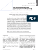 Screening of Ketoprofen-Poloxamer and Ketoprofen-Eudragit Solid Dispersions For Improved Physicochemical Characteristics and Dissolution Profile