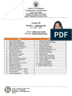 MASTERLIST - Grade 3 - Apitong (2021-2022)