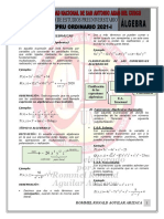 Cepru Ordinario 2021-1 Polinomios