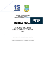 Kertas Keje Star Jump Challenge Hari Sukan Negara 2021