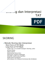 6 Skoring Dan Interpretasi TAT