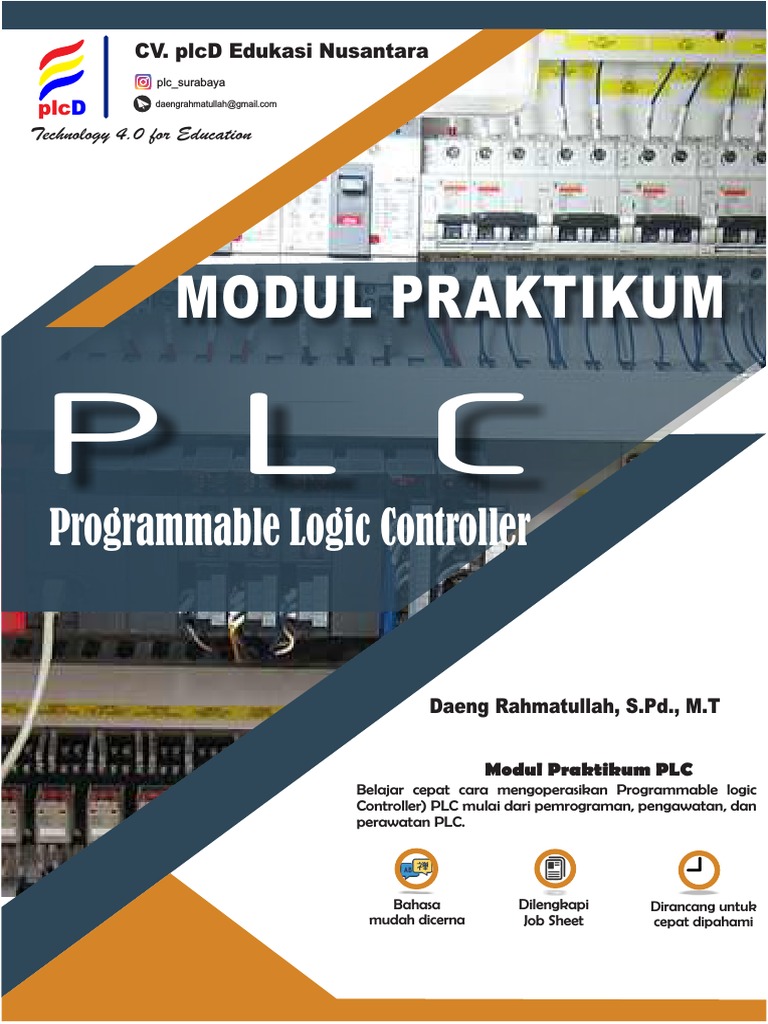 Panduan Praktikum PLC CP1E | PDF | Pengelolaan Keuangan & Uang | Komputer