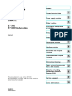 S7-300 Module Data