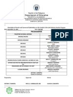 Program For JDVP Orientation