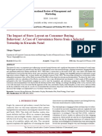 The Impact of Store Layout On Consumer Buying Behaviour: A Case of Convenience Stores From A Selected Township in Kwazulu Natal
