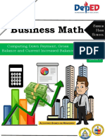 Business Math M2 & M3