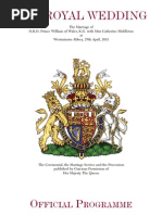 Download The Royal Wedding Official Program by The Washington Post SN54142708 doc pdf