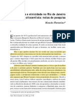 FLORENTINO, Manolo. Alforrias e etnicidade no Rio de Janeiro oitocentista