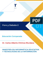 UCT - Educación Comparada - Foro y Debate 2