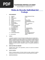 Derecho Individual Del Trabajo 2019-II