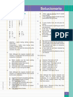 Solucionario: Evaluación Dignóstica