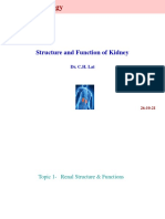 HTC2-Physiology: Structure and Function of Kidney