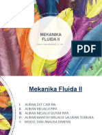 PPT MEKANIKA FLUIDA II (KELAS B)