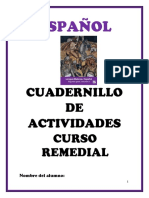 Curso Remedial Español 3°