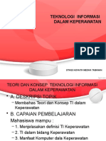 TEKNOLOGI INFORMASI KEPERAWATAN