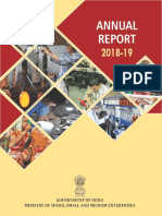 Annual Report 2018-19 Government of India Ministry of Micro, Small and Medium Enterprises