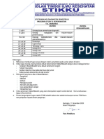 Uts Teknologi Diagnostik Semester Iii Program Studi S1 Keperawatan T.A. 2020/2021 Urutan Absensi Mahasiswa Materi Jadwal Pengumpulan