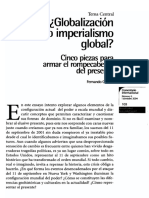 CORONIL, Fernando. (2004) - Globalizacion Liberal o Imperialismo Global. Cinco Piezas para Armar El Rompecabezas Presente (Artículo)