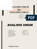 Analisis Umum Dan Lokal Ortodontik