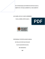 Intervención psicológica para diabéticos con baja adherencia