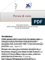 PPT. Persen & Perbandingan (Rasio)