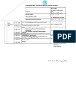 Rundown Acara Laporan Kegiatan Penyususnan Artikel Publikasi Pada Jurnal Scopus 2019