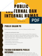 Public Eksternal Dan Internal PR