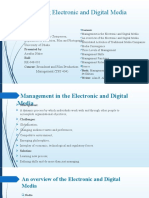 Managing Electronic and Digital Media