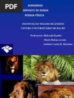 Seminario Imposto de Renda2011