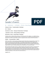 Sasuke's Powers: by - : ( (B - @CK) ) : - : ( (T!g3R) ) : - / Blackie / Bling Bling B0Y