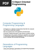 Unit 5-Object Oriented Programming