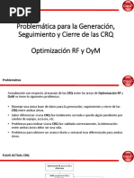 Creación y Gestión de CRQ | PDF