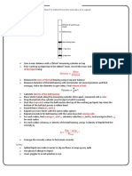 Method: 02. Use A Falling-Ball Method To Determine The Viscosity of A Liquid