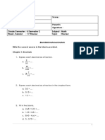 Math Review Worksheet