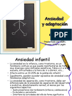Ansiedad y Adaptación Escolar. MsPc. Ivonne Alfaro Legón. Psicóloga