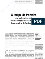 O Tempo Da Fronteira