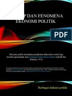 Pertemuan 1-2 Konsep Dan Fenomena Ekonomi Politik