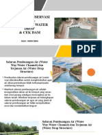 Konservasi Metode Sipil Water Way, Water Drop Cek Dam