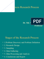 The Business Research Process: Dr. Md. Mamun Habib Professor