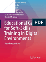 Educational Games For Soft-Skills Training in Digital Environments - New Perspectives