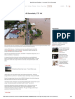 Banjir Rendam Tiga Desa di Gorontalo, 275 KK Terdampak